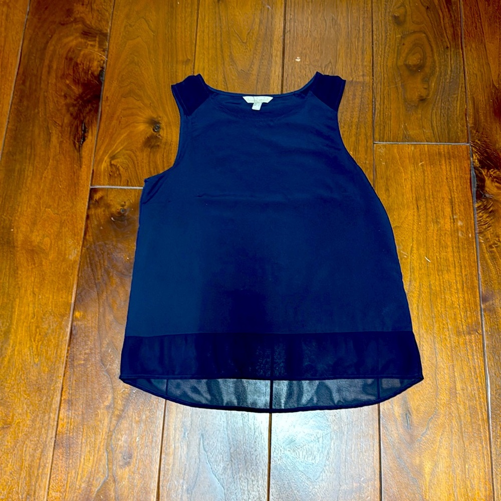 Banana Republic - Sleevless Blouse - Navy - Medium